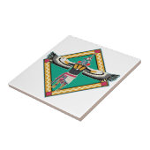 Kachina Dancer Tegeltje (Zijkant)