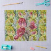 KACTUS, RODE PINKGEEL VAN STROOMSTROMEN TISSUEPAPIER (Craft)