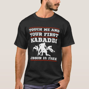 Kaddai Game Sport Player Indiase teamtraining T-shirt