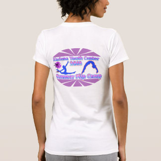 Kadena Youth Center Flip Camp TShirt White Adult