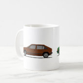 Kadett D - Astra Mk1 - 15 kleuren Koffiemok (Voorkant links)