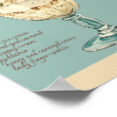 Kadikoy Sur Mon Esprit Poster Alimentaire Rétro (Coin)