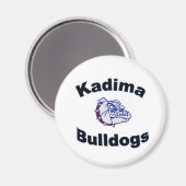 Kadima Bulldogs Magneet (Voorkant / Achterkant)