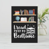 Kado voor lezers Ik las voorbij mijn bedtijd Kaart (Staand voorkant)