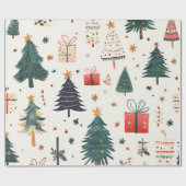 Kadopapier kerst  cadeaupapier (Vlak)