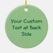 Kaduceus met Ornament van keramische bladeren (Achterkant)