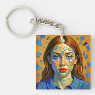 “Kaela” - Patroon van een verleden Sleutelhanger