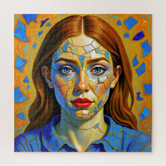 “Kaela” - Pattern of a Past Legpuzzel (Verticaal)