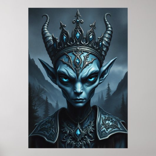 Kael'Thar le roi du Vide – Affiche de Dark Fantasy (Devant)