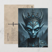 Kael'Thar Roi du Vide - Carte postale de fantasy g (Devant / Derrière)