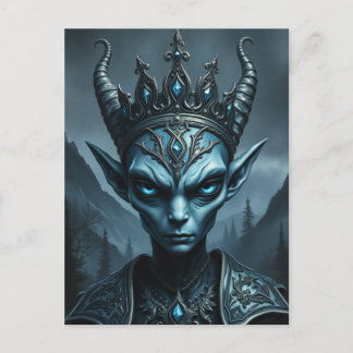 Kael'Thar Void King - Gotische Donkere Fantasy Ans Briefkaart