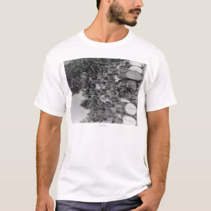 KaEnvirondos met Spears en Shields Foto T-shirt