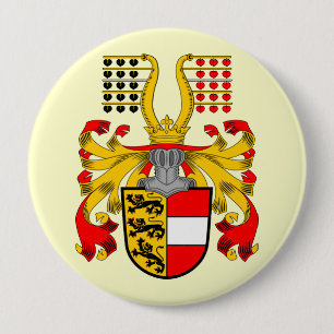 Kaernten, Oostenrijk Ronde Button 4,0 Cm