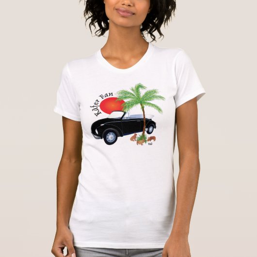 Käfer Cabrio 1972 T-Shirt (Voorkant)