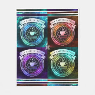 Kaffeeklatsch-Fleece Blanket Fleece Deken