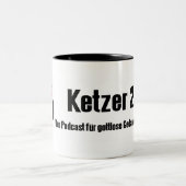 Kaffeepause 2.0 tweekleurige koffiemok (Center)