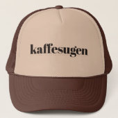 Kaffesugen Trucker Hat Trucker Pet (Voorkant)
