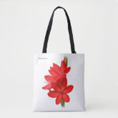 Kaffir-lelie / Rivierlelie / Hesperantha Coccinea Tote Bag (Voorkant)