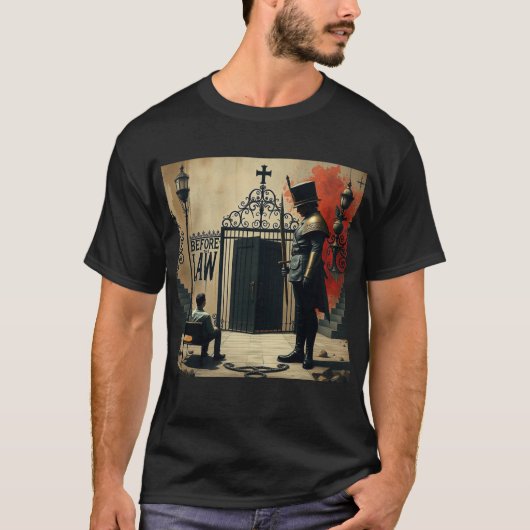 Kafkaesque Before The Law T-shirt (Voorkant)