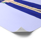 Kaftan - Marokkaanse traditionele Kaftan Poster (Hoek)