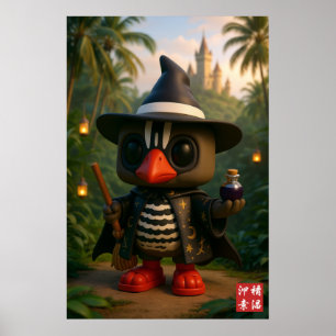 Kagu Potter Poster