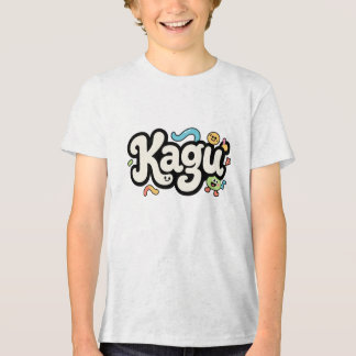 Kagu Tropical Smile voor kinderen Tri-Blend Shirt