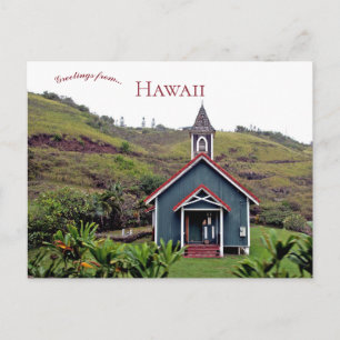 Kahakuloa Hawaiian Congregational Church Hawaii Briefkaart