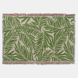 Kahanu Palms Hawaiian Linen Texture Deken