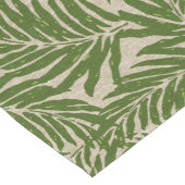Kahanu Palms Hawaiian Linen Texture Korte Tafelloper (Hoek)