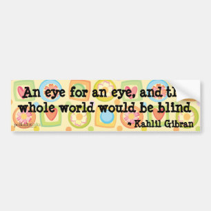 Kahlil Gibran Forgiviteit Sticker