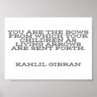 Kahlil Gibran Motivatie Poster