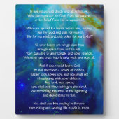 Kahlil Gibran over daden Fotoplaat (Voorkant)