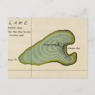 Kahoolawe, Hawaii Briefkaart