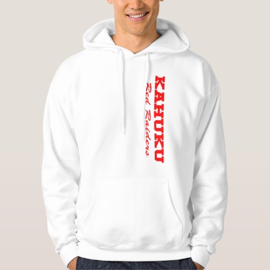 Kahuku Red Raiders Hoodie (Voorkant)