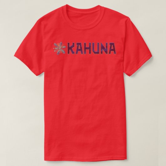 Kahuna Plum 2 TShirt (Design voorkant)
