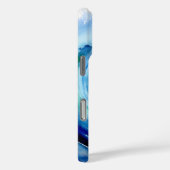 Kai Aloha Island Waterverf Wave Case-Mate iPhone Case (Achterkant / Rechts)