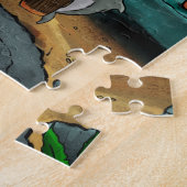 Kai Dolphin Jamming in Afrika Puzzel (Zijkant)