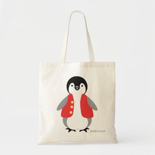 Kai Penguin Tote Bag (Voorkant)