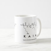 Kaia peptide nom mug (Devant droit)
