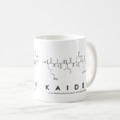 Kaiden peptide nom mug (Devant droit)