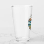 Kaihalulu Beach Hawaii Vintage Glas (Rechts)