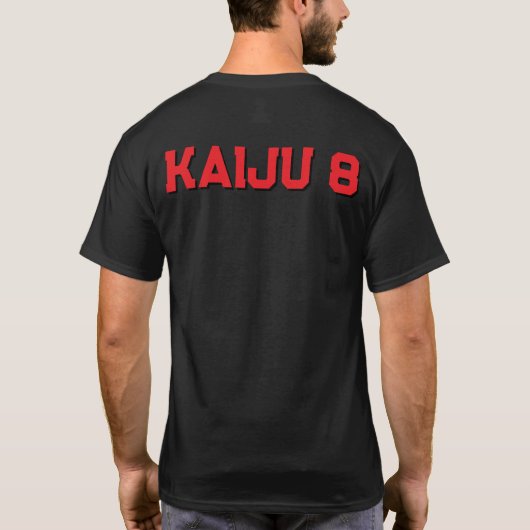 💥 Kaiju 8 T-Shirt | Anime Graphic Tee (Achterkant)