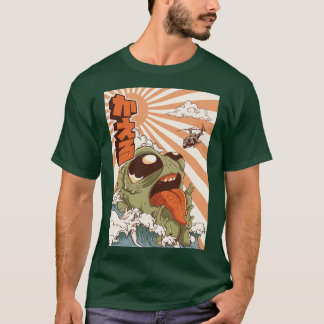 Kaiju Frog Japanse Monster Gift1 T-shirt