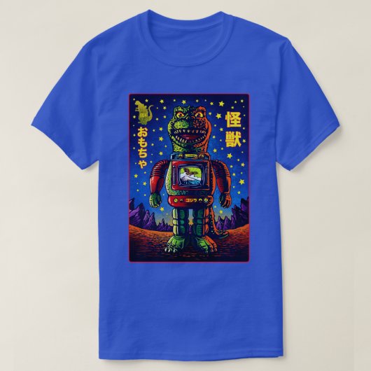 Kaiju Tin Speelgoed T-shirt (Design voorkant)