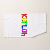 Kai'Lah - Heldere kleuren Handdoek (Handdoek)