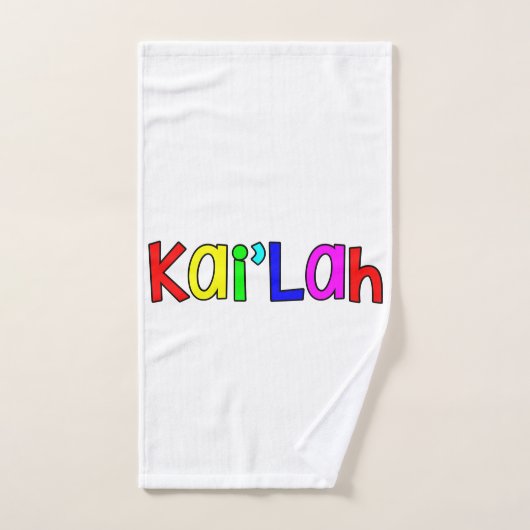 Kai'Lah - Heldere kleuren Handdoek (Handdoek)