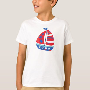 Kailboer, zeilschip, zeilschip, schip, zeilen, zei t-shirt