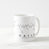 Kailey peptide nom mug (Devant droit)