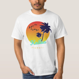Kailua Hawaii Surfing Beach T-shirt