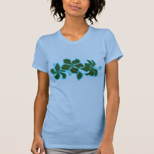Kailua Hibiscus Dames T-Shirt